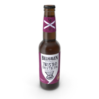 Beer Bottle Belhaven Twisted Thistle IPA 330ml PNG & PSD Images