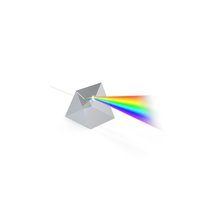 Dispersion of Light in Glass Prism PNG & PSD Images