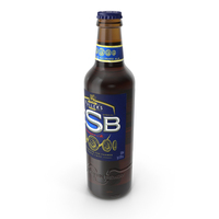 Beer Bottle Fullers Black Cab Stout 500ml PNG & PSD Images