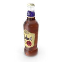 Beer Bottle Greene King Abbot Ale 500ml PNG & PSD Images