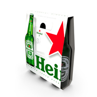 Beer Bottle Heineken 3 500ml 3-pack PNG & PSD Images