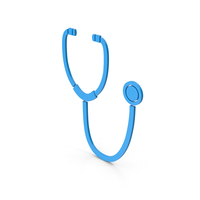 Symbol Stethoscope Blue PNG & PSD Images