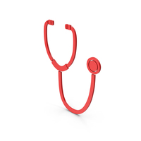 Symbol Stethoscope Red PNG & PSD Images