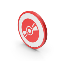 Icon Disk Red PNG & PSD Images