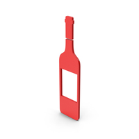 Symbol Wine Bottle Red PNG & PSD Images