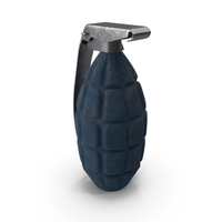 Grenade Blue PNG & PSD Images