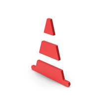 Symbol Road Cone Red PNG & PSD Images