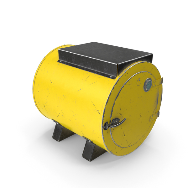 Electrode Oven Yellow Closed Used PNG & PSD Images