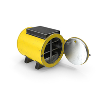 Electrode Oven Yellow Opened Used PNG & PSD Images