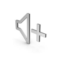 Symbol Sound Plus Silver PNG & PSD Images