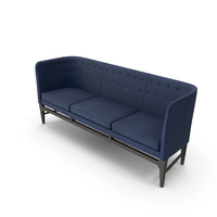 Mayor Blue Sofa PNG & PSD Images