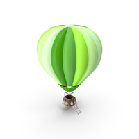 Cartoon Air Balloon PNG & PSD Images