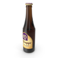 Beer Bottle La Trappe Trappist Quadrupel 330ml PNG & PSD Images