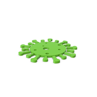 Green Symbol Coronavirus PNG & PSD Images