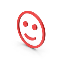 Smiling Emoji Red PNG & PSD Images