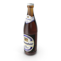 Beer Bottle Weihenstephaner Hefe Weissbier 500ml PNG & PSD Images
