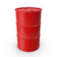 Red Oil Drum PNG & PSD Images