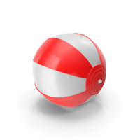 Beach Ball Red PNG & PSD Images