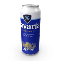 Bavaria Holland 500ml Beer Can PNG & PSD Images