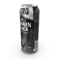 Beer Can Belhaven Black Scottisch Stout Nitro 500ml PNG & PSD Images