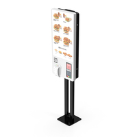 Fast Food Self Ordering Kiosk PNG & PSD Images