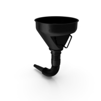 Fuel Funnel with Handle and Flexible Spout Extension PNG & PSD Images