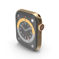Gold Apple Watch 6 PNG & PSD Images