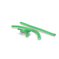 Green Gummy Candy Licorice Rope Set PNG & PSD Images