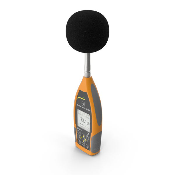 Handheld Digital Sound Level Meter PNG & PSD Images