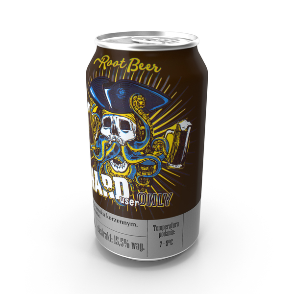 Beer Can Cornelius Root Beer 330ml PNG & PSD Images