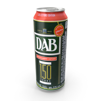Beer Can DAB Export 150 years 500ml PNG & PSD Images