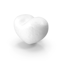 Heart Shaped Snowball PNG & PSD Images