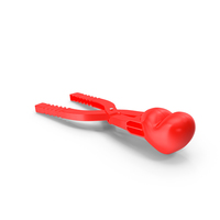 Heart Shaped Snowball Maker Tool PNG & PSD Images