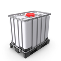 IBC Container 640 Litre UN Approved Plastic Pallet PNG & PSD Images