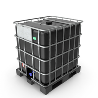 IBC Container 1000 Litres UV Resistant PNG & PSD Images