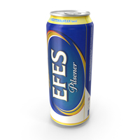 Beer Can Efes 500ml PNG & PSD Images