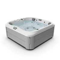 Jacuzzi J 335 Hot Tub White with Water PNG & PSD Images