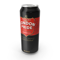 Fullers London Pride 500ml Beer Can PNG & PSD Images