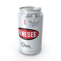 Genesee 12fl oz Beer Can PNG & PSD Images