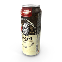 Beer Can Kozel Cerny 500ml 2020 PNG & PSD Images