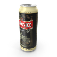 Beer Can Krusovice Cerne 500ml PNG & PSD Images
