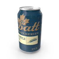 Beer Can Labatt Prohibition Series Wheat Ale 12fl oz PNG & PSD Images