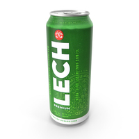 Lech Beer Can PNG & PSD Images
