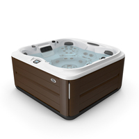 Jacuzzi J475 Spa Hot Tub Hardwood with Water PNG & PSD Images