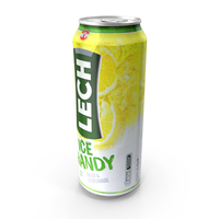 Beer Can Lech Ice Shandy 500ml PNG & PSD Images