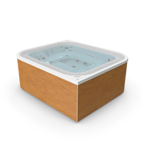 Jacuzzi Virtus Hot Tub with Water PNG & PSD Images