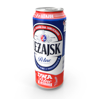 Lezajsk 500ml Beer Can PNG & PSD Images