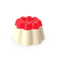 Jelly Pudding Cherry Milk PNG & PSD Images