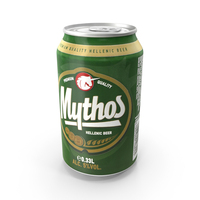 Mythos 330ml Beer Can PNG & PSD Images