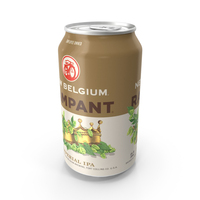 Beer Can New Belgium Rampant Imperial IPA 12fl oz PNG & PSD Images